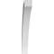 Ekena Millwork 3 1/2-in. W x 28-in. D x 28-in. H Thorton Architectural Grade PVC Knee Brace BRCP035X28X28THR - alternate 4